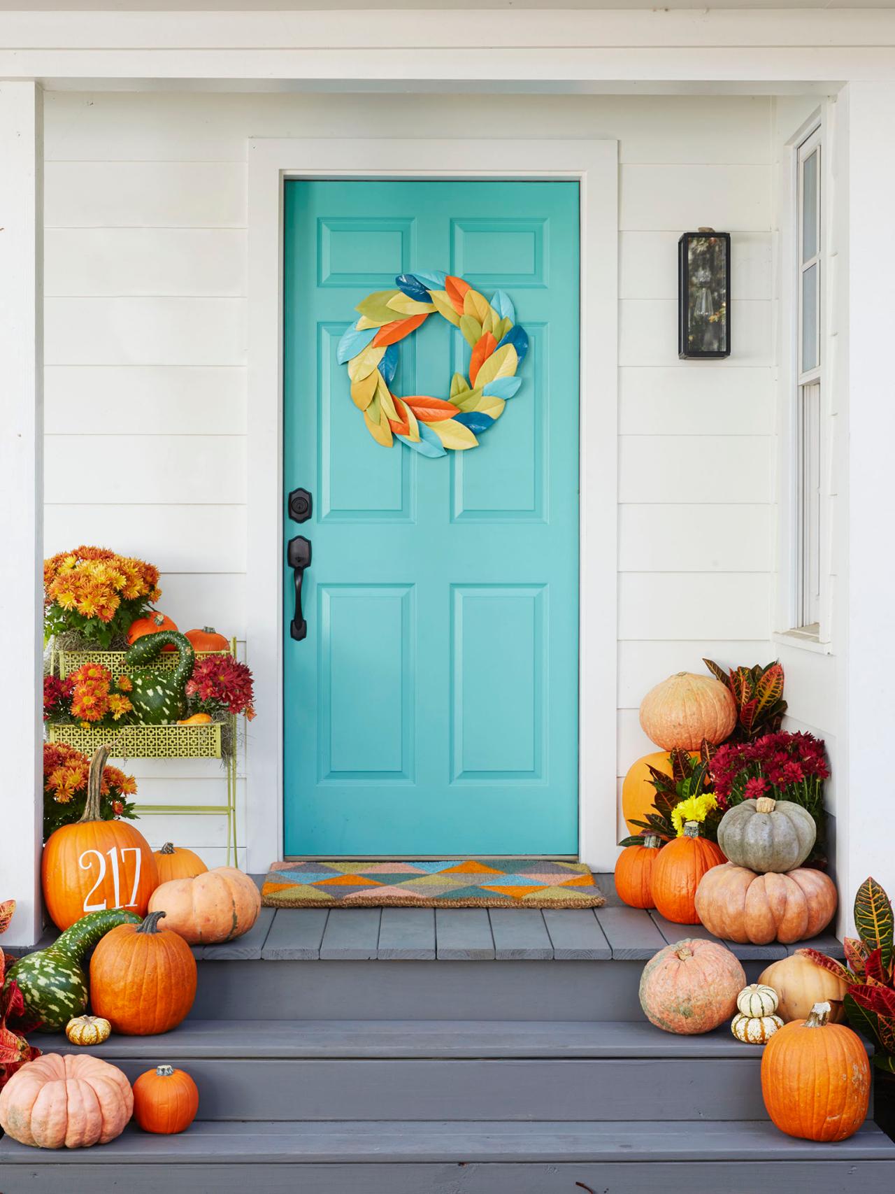 5 Tips For Fall Porch Decorating Hgtv S Decorating Design Blog