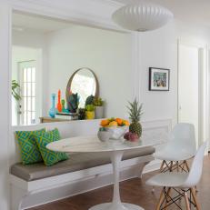 Charming Banquette Seating 
