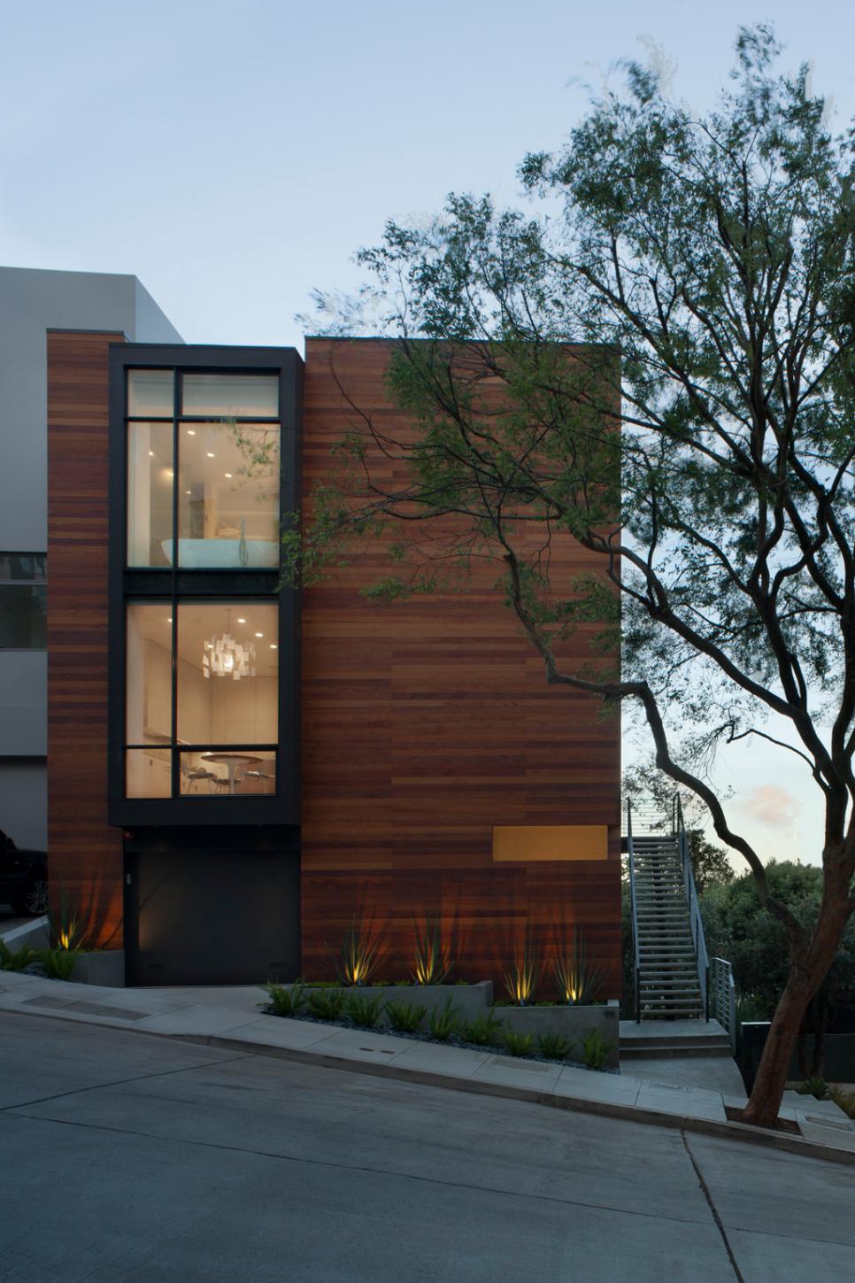 modern home outdoor design on Modern Home Exterior In California Hgtv