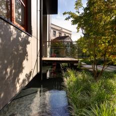 Front Entry Bridge: Capitol Hill Residence