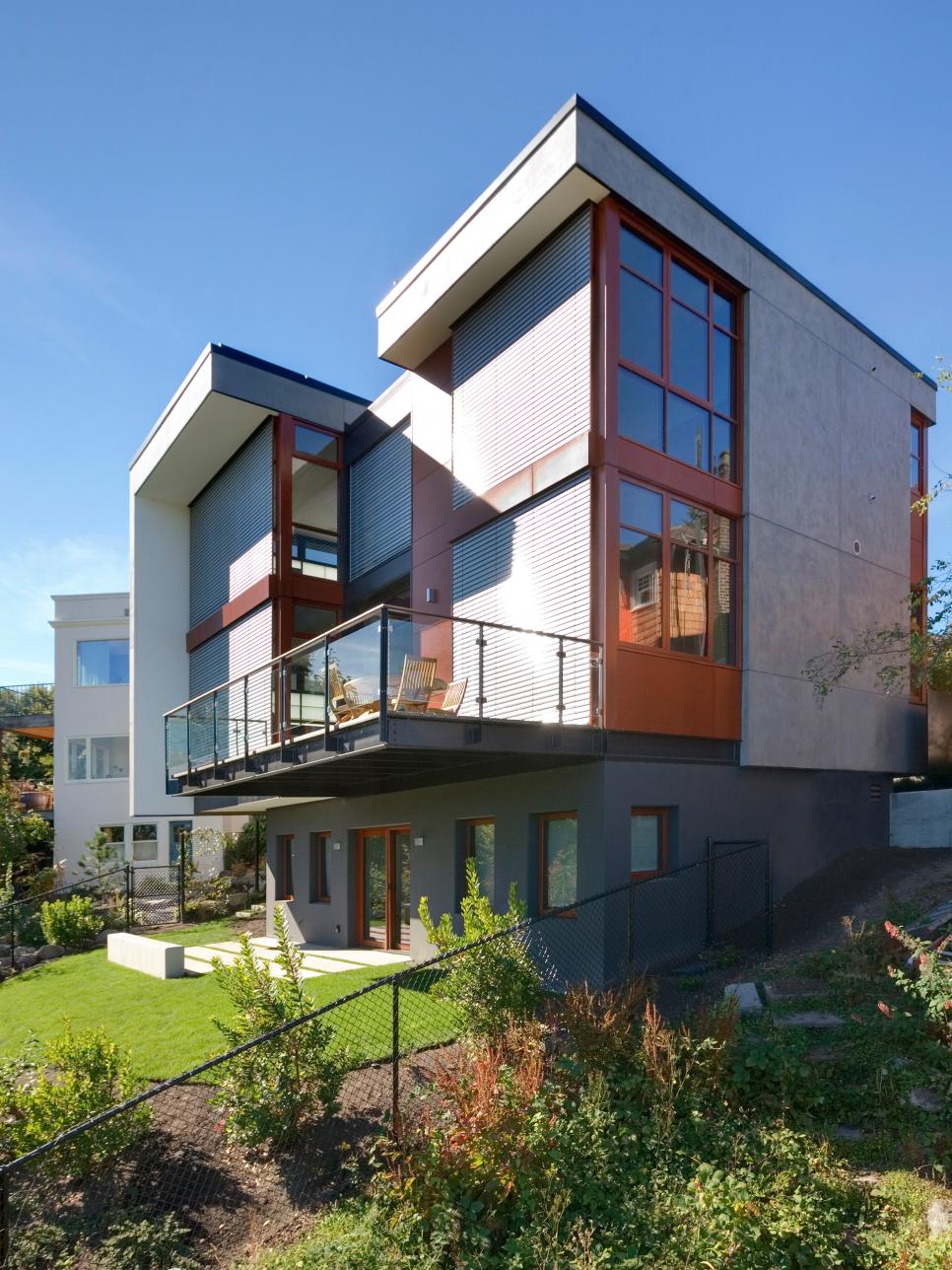 Sleek Modern Home Exterior with Gorgeous View | HGTV