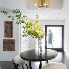 Entryway of Contemporary Living