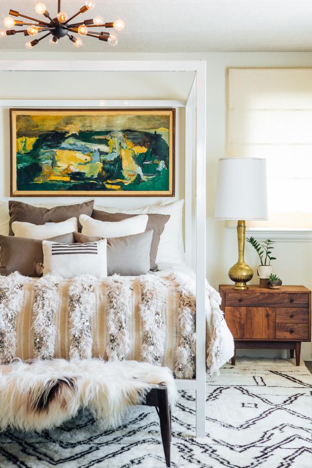 Textures to the Max Moroccan-Inspired Guest Bedroom