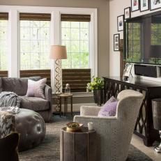 Chic Living Room in Gray & Neutral tones