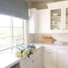 Charming Coastal Kitchen is Bright, Welcoming
