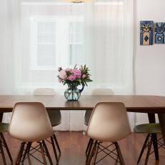 Midcentury Modern Dining Table and Chairs