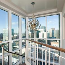Staircase With A City View: Boston Massachusetts