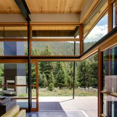 Sliding Glass Doors Blend Indoors and Out