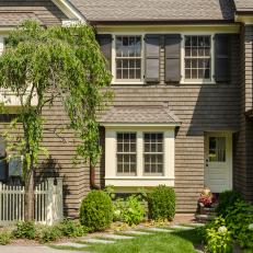 Colonial Home Offers Charming Back Entry
