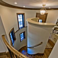 Spiral Staircase in Tudor Turret