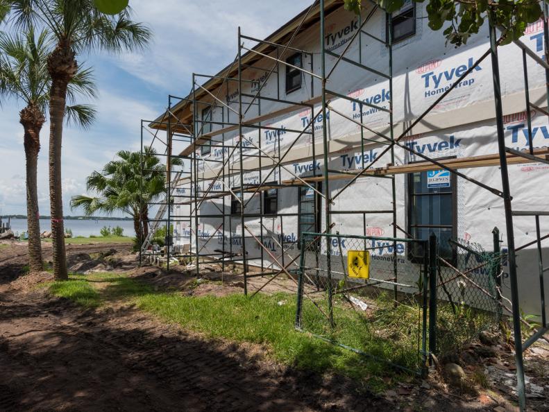 Exterior side view  at the HGTV Dream Home 2016 in Merritt Island, FL.