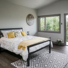 Contemporary Gray Bedroom is Minimalist, Chic