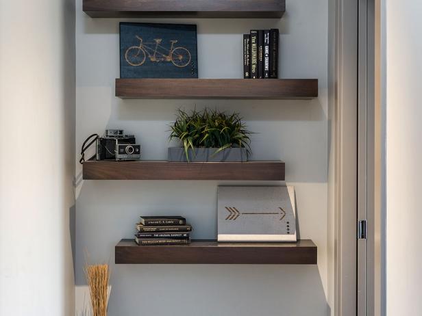 12 Ways to Decorate With Floating Shelves | HGTV's Decorating & Design ...