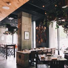 Concrete Lends Industrial Vibe to Mexican Restaurant