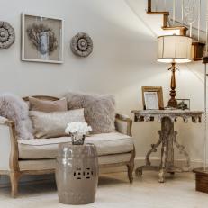 Neutral-Hued Foyer Is Elegant, Authentic