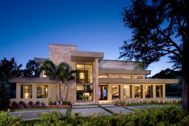 Contemporary Neutral Home Exterior