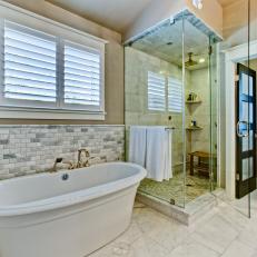 Spa-Worthy Bathroom With Large Soaker Tub