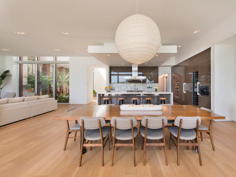 Asian Open Plan Dining Area