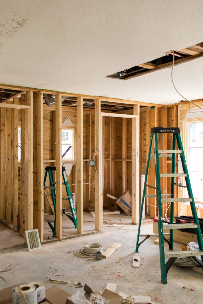 If you're adding new junction boxes to an existing ceiling, it's wise to keep in mind that there will be drywall or plaster patching, sanding and mudding involved which can be very messy. Before your electrician arrives, be sure and remove any upholstered pieces or precious items from the space since the dust can potentially stain and/or ruin them.