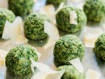 Parmesan Spinach Balls