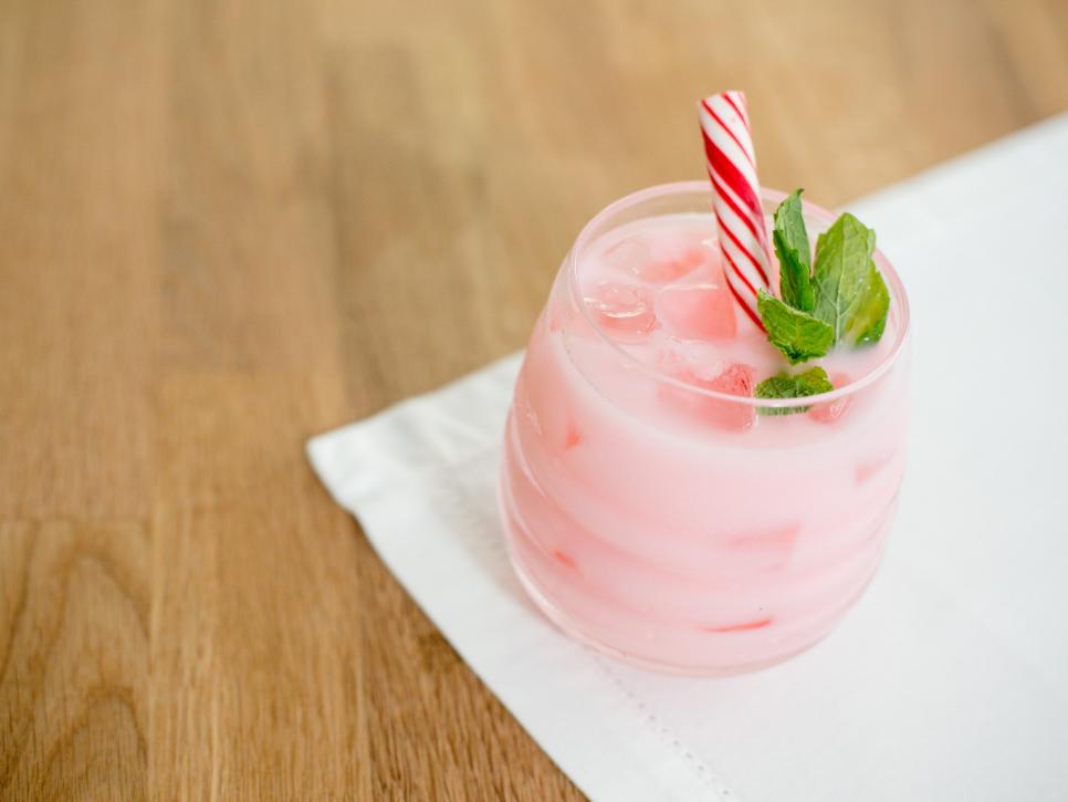 Pink Peppermint Cocktail