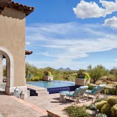 Southwestern-Inspired Patio and Landscaping