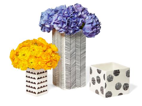 Dress Up Vases With Sharpies