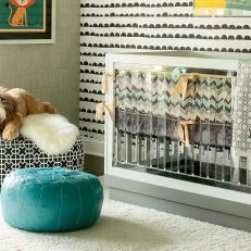 Playful Nursery with Mix of Patterns