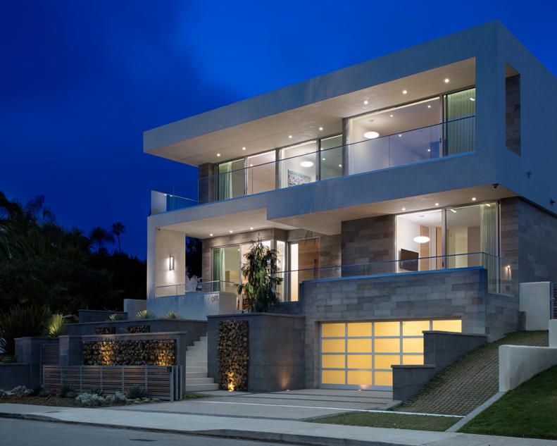 Gray Modern Home Exterior
