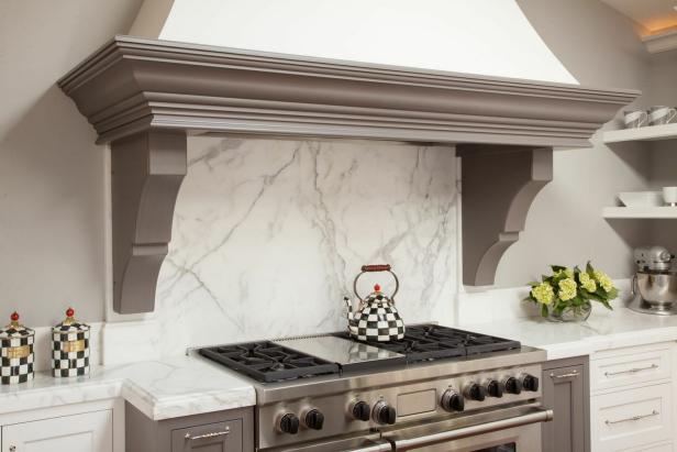 Marble Backsplash Behind Stove Hgtv