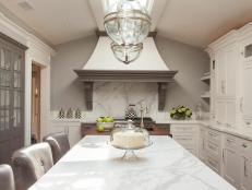 Kitchen With Marble Countertops