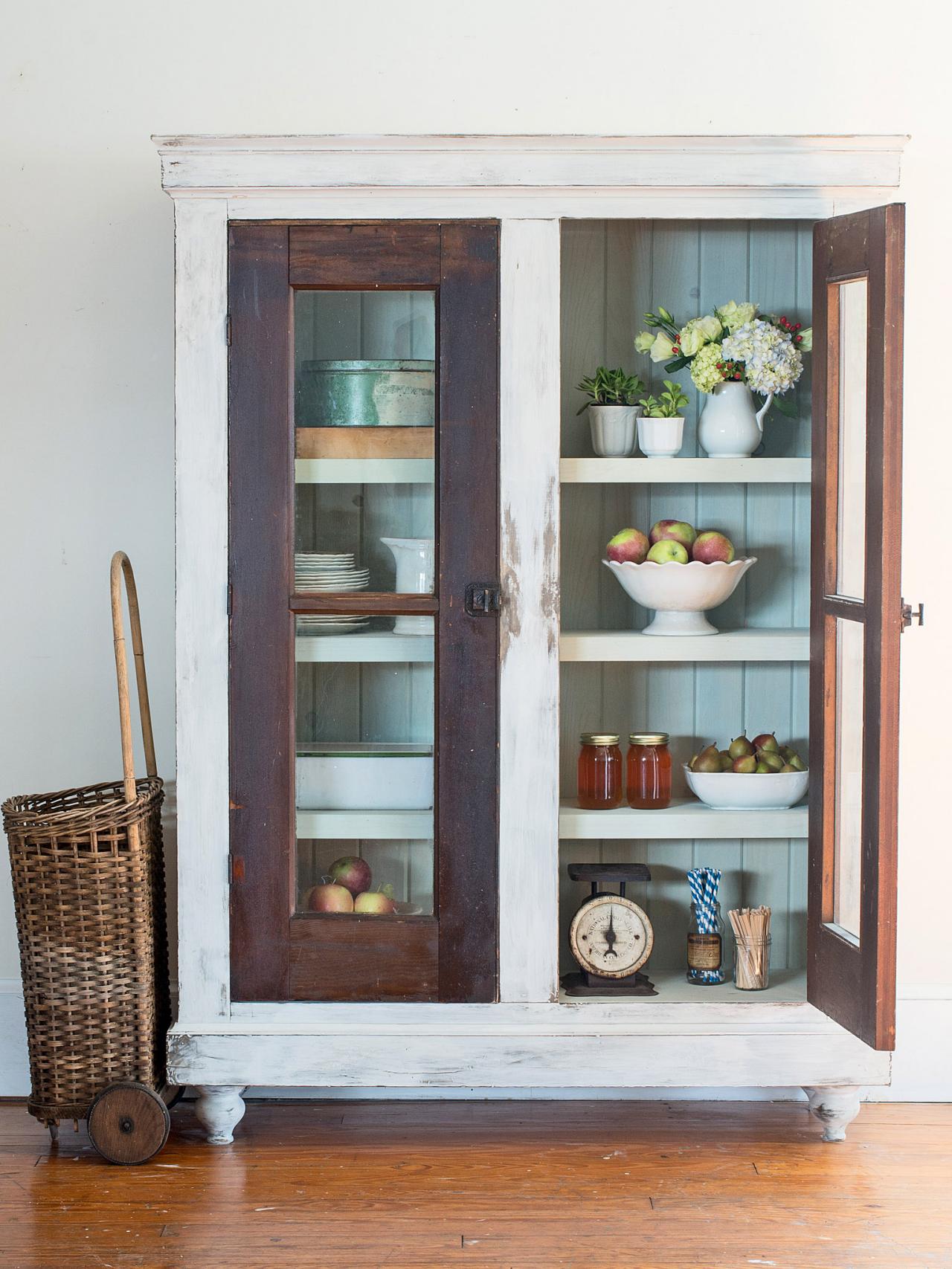 Upcycle Reclaimed Doors Into A Custom Storage Cabinet Hgtv