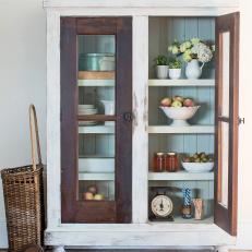 How to Build a Cabinet Around Reclaimed Doors