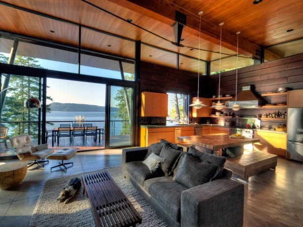 How to Cover Open Kitchen from Living Room: Stylish Privacy Ideas