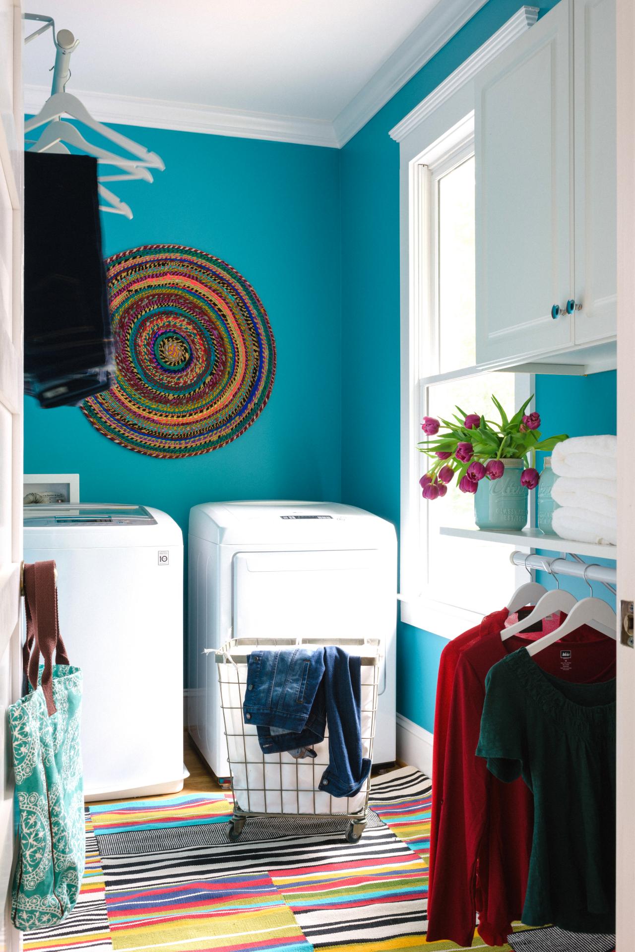 10 Easy Budget Friendly Laundry Room Updates Hgtv S