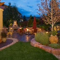 Yard View of Backyard Oasis