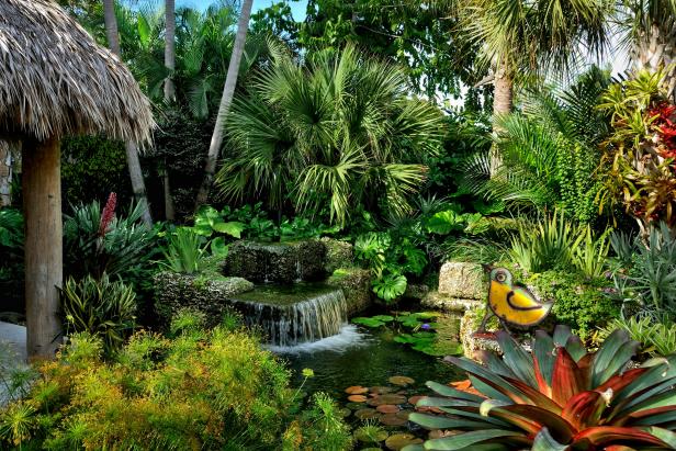 simple tropical gardens