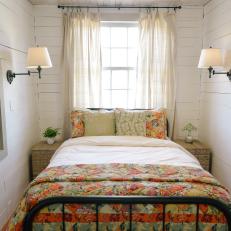 Cottage Master Bedroom is Cozy, Pretty