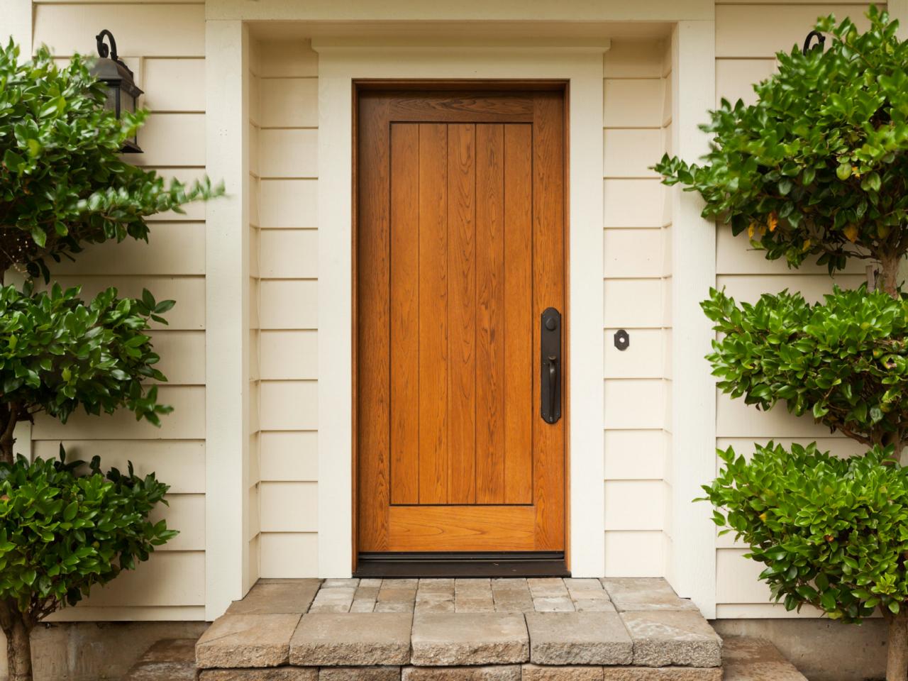 The Pros and Cons of a Wood Front Door | DIY