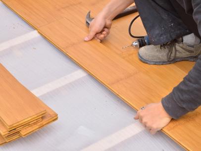 Bamboo Floor Installation Diy, How To Install Solid Bamboo Flooring