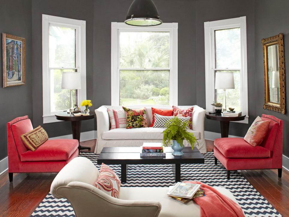 20+ Colorful Living Rooms to Copy HGTV