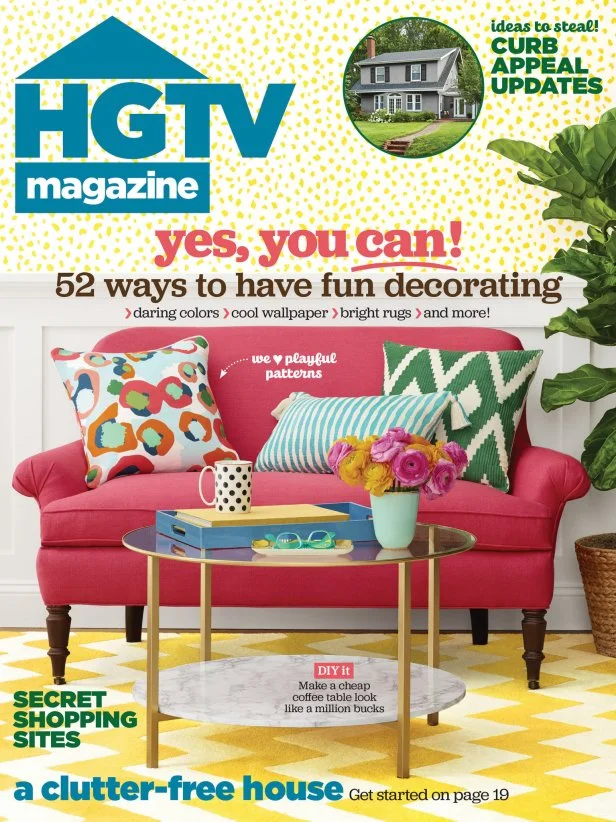 HGTV Magazine March 2016 Cover