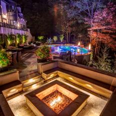 Outdoor Contemporary Fire Pit
