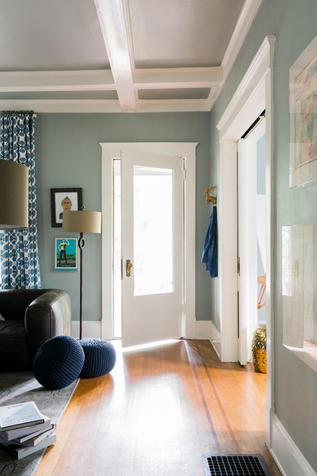 Glass Front Door Opening Into House