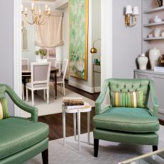 Green Living Room Chairs Tie Rooms Together