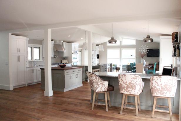 Open Floor Plan Kitchen and Dining Room