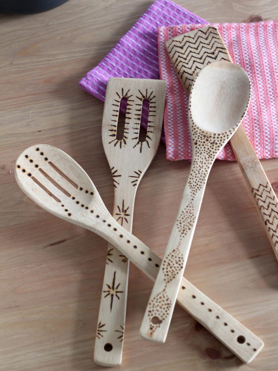 Wood-Burned Kitchen Utensils HGTV