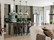 HGTV Dream Home 2017: View of Eat-In Kitchen From Foyer
