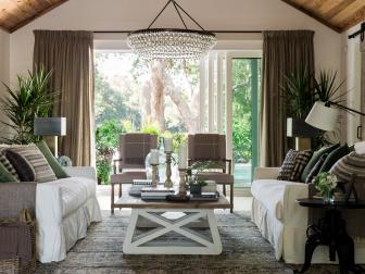 HGTV Dream Home 2017: Spacious Living Room Full of Natural Light