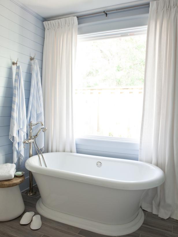 HGTV Dream Home 2017: Freestanding Roman Tub Under Master Bath Window